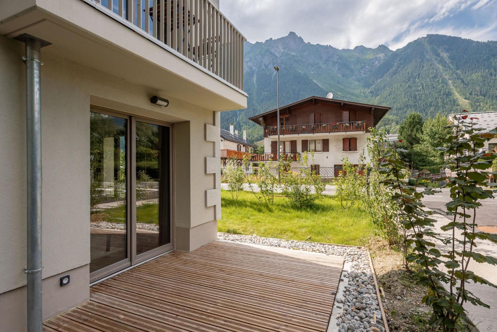 White Pearl A05 Modern Apartment Chamonix Alpes Travel Sleeps 4 To 6 Buitenkant foto